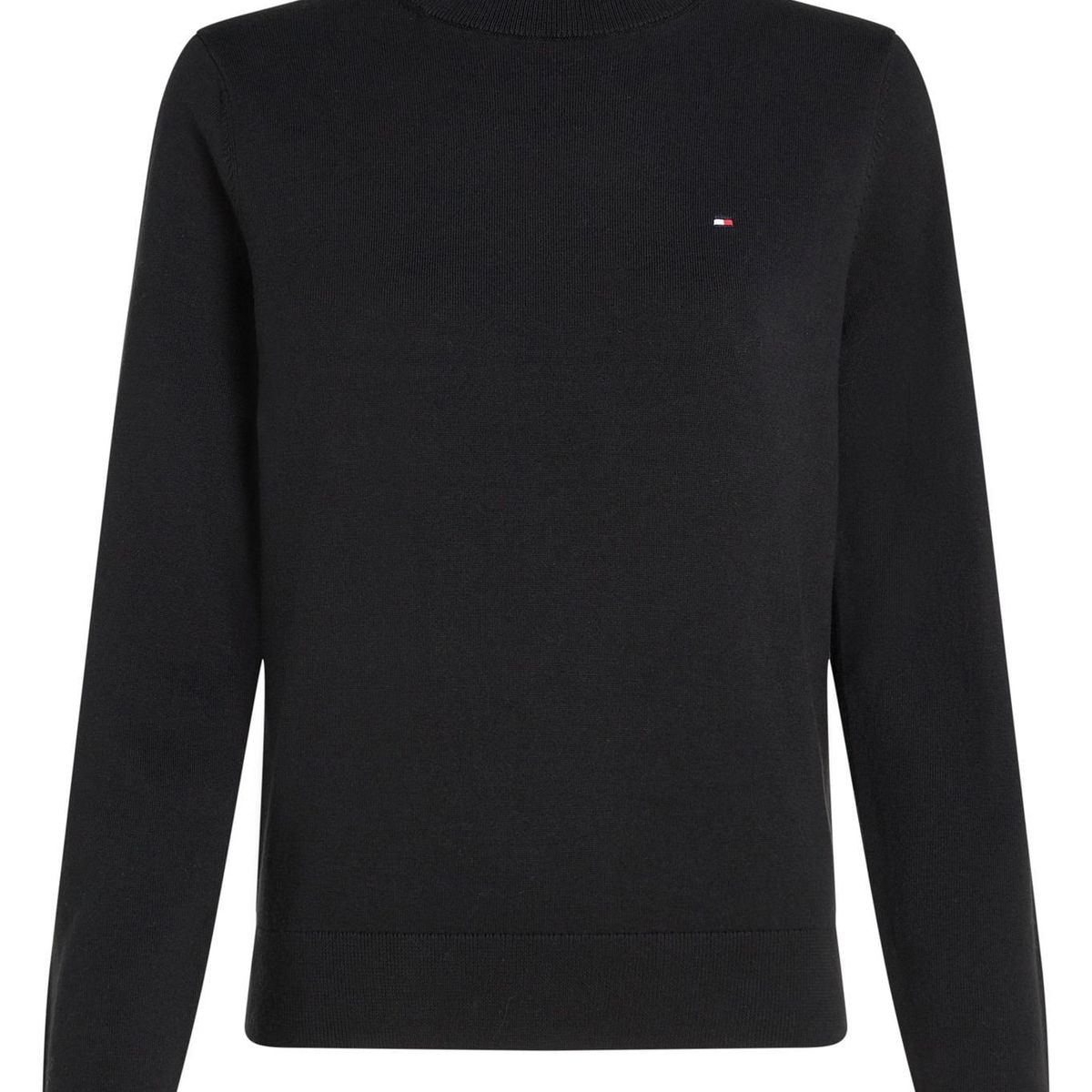 TOMMY HILFIGER - SWEATER CO JERSEY STITCH ROLL-NK SWT