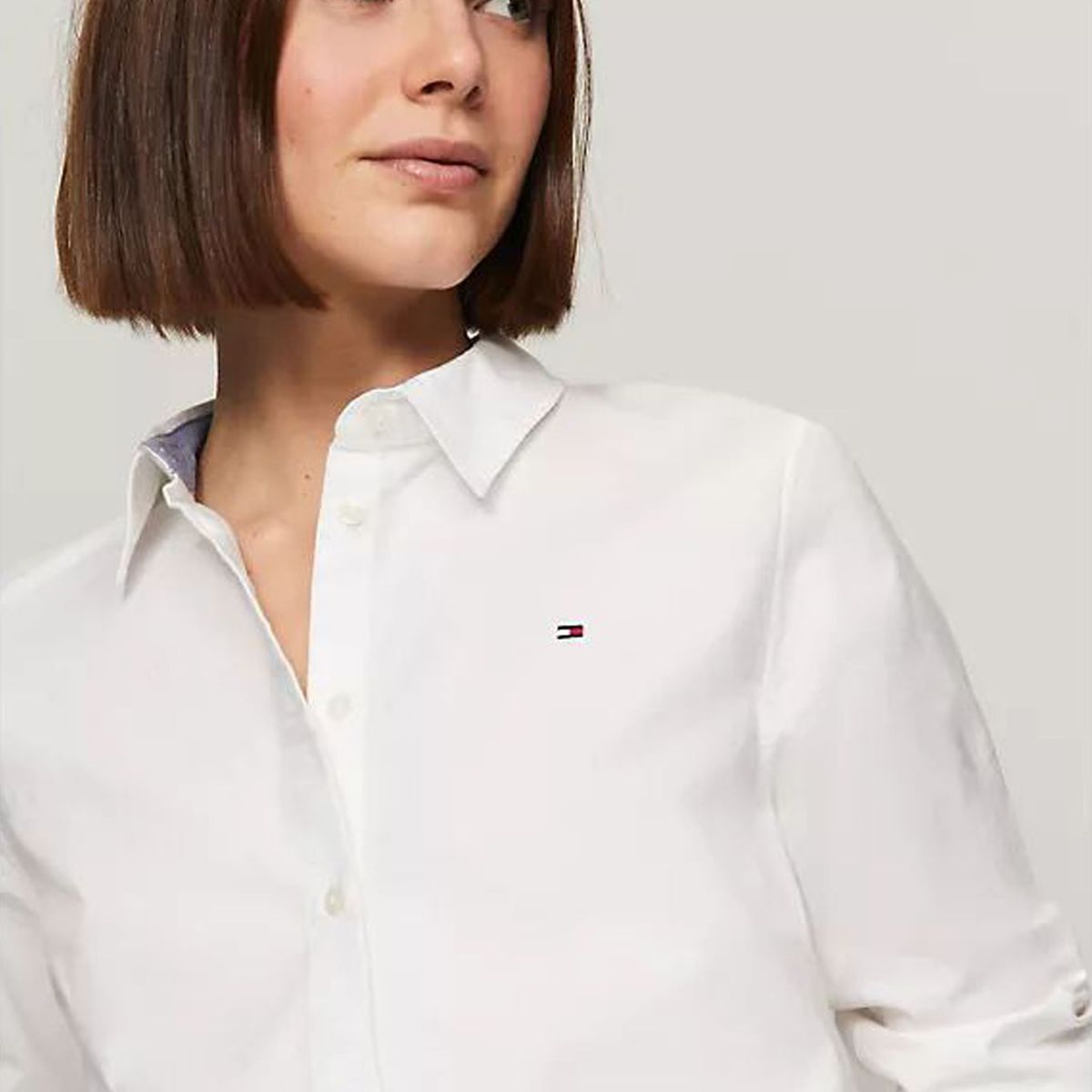 TOMMY HILFIGER - BLUSA W HERITAGE REGULAR FIT SHIRT