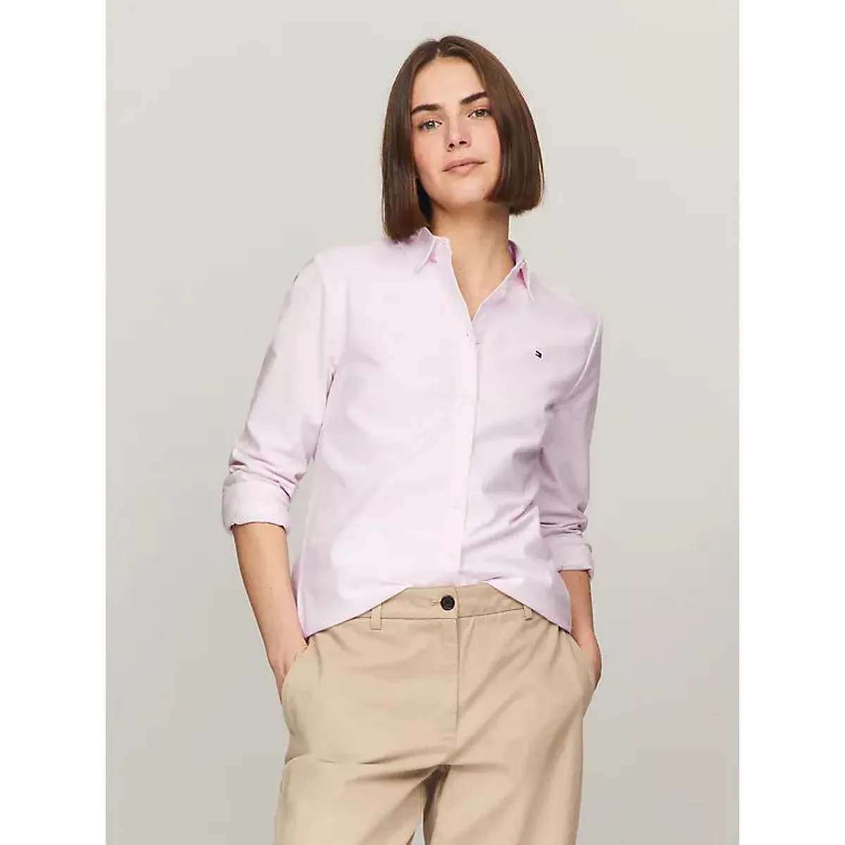 TOMMY HILFIGER - BLUSA W HERITAGE REGULAR FIT SHIRT