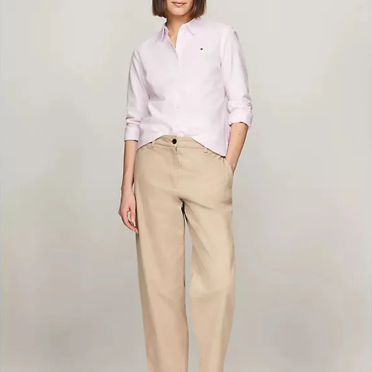 TOMMY HILFIGER - BLUSA W HERITAGE REGULAR FIT SHIRT