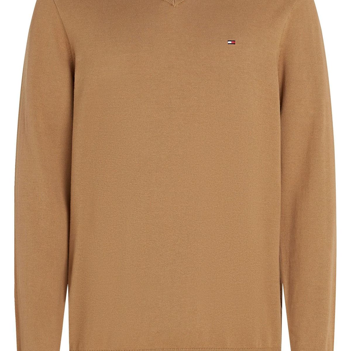 TOMMY HILFIGER - SWEATER ESSENTIAL COTTON V NECK