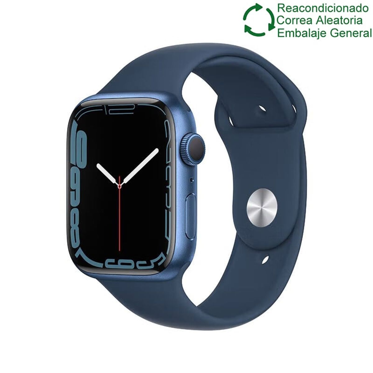 APPLE - Apple Watch Series 7 41mm GPS-Azul Reacondicionado Semi Nuevo