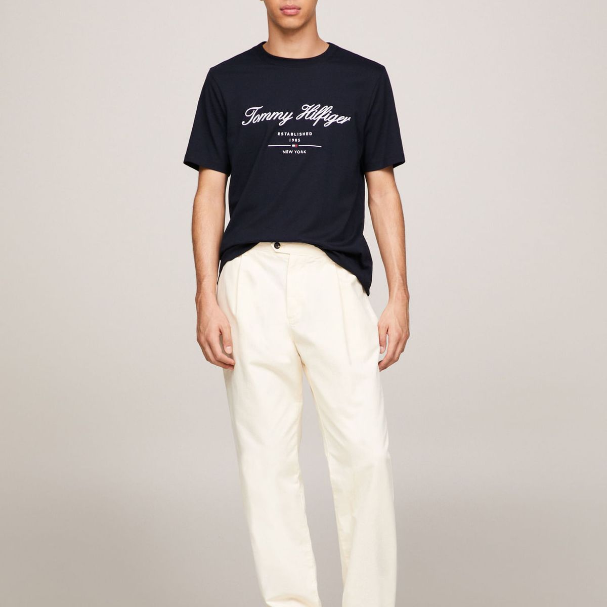 TOMMY HILFIGER - CAMISETA SCRIPT LOGO TEE