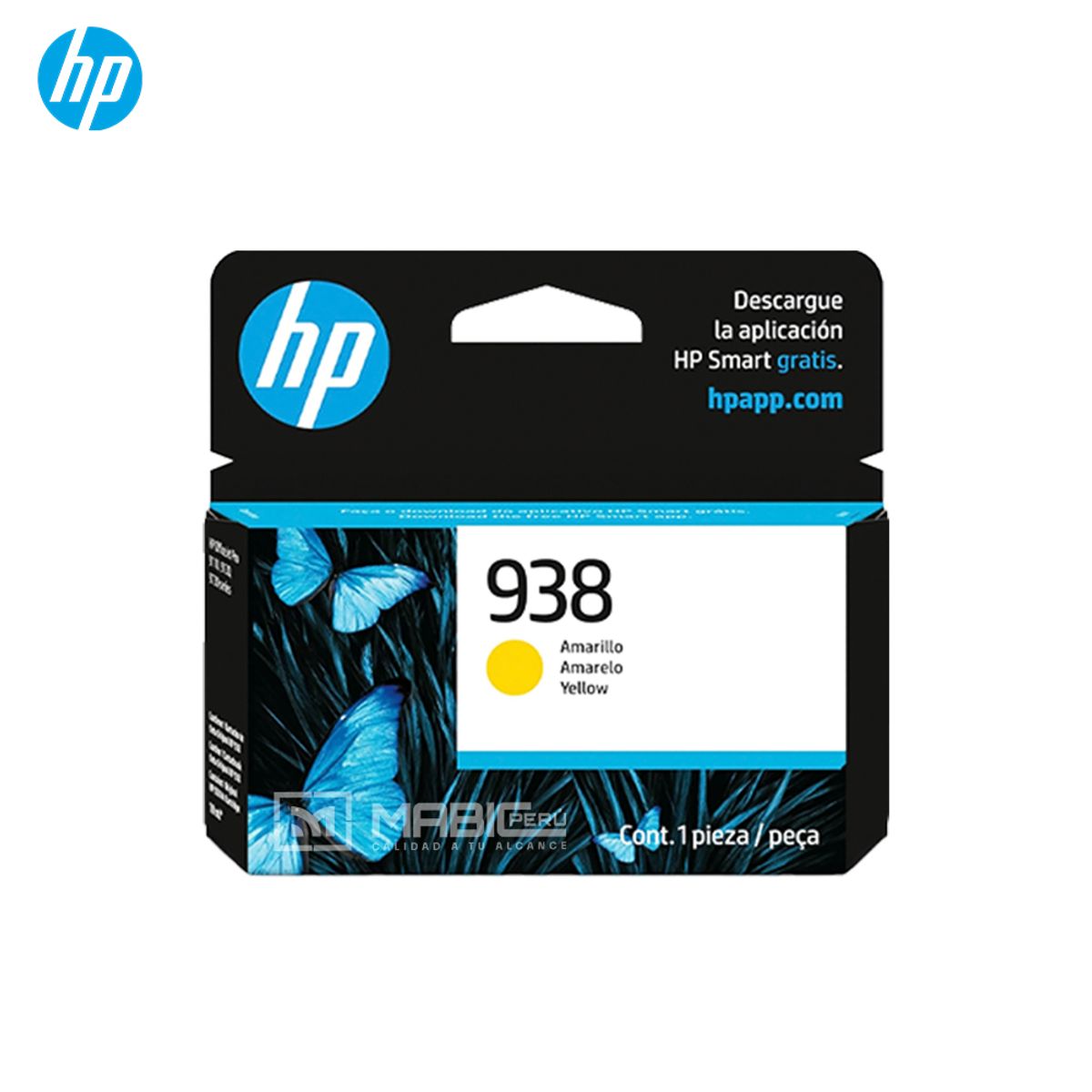 HP - PACK CARTUCHO DE TINTA HP 938 NEGRO CIAN MAGENTA AMARILLO ORIGINAL