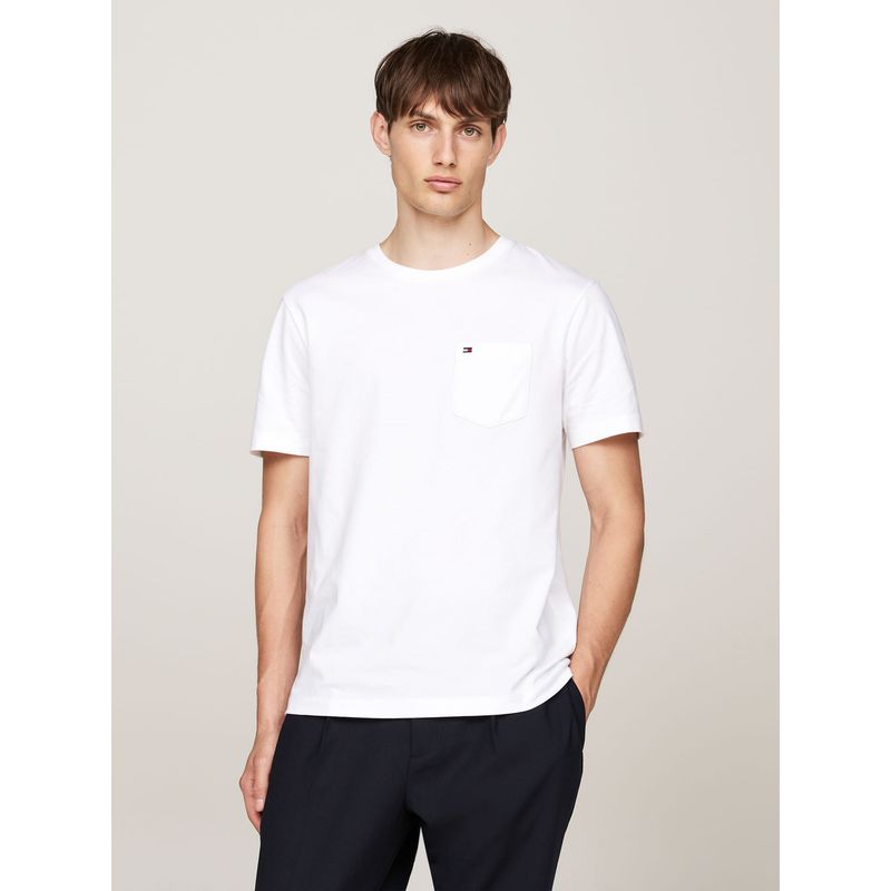 TOMMY HILFIGER - CAMISETA ESSENTIAL SOLID POCKET TEE