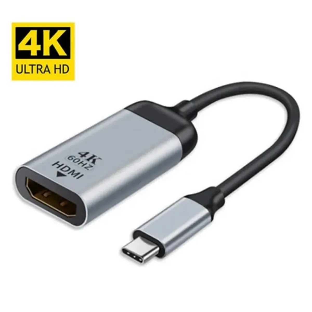 OEM - Adaptador Usb 3.1 Tipo C a HDMI 4k 60Hz para Android Windows