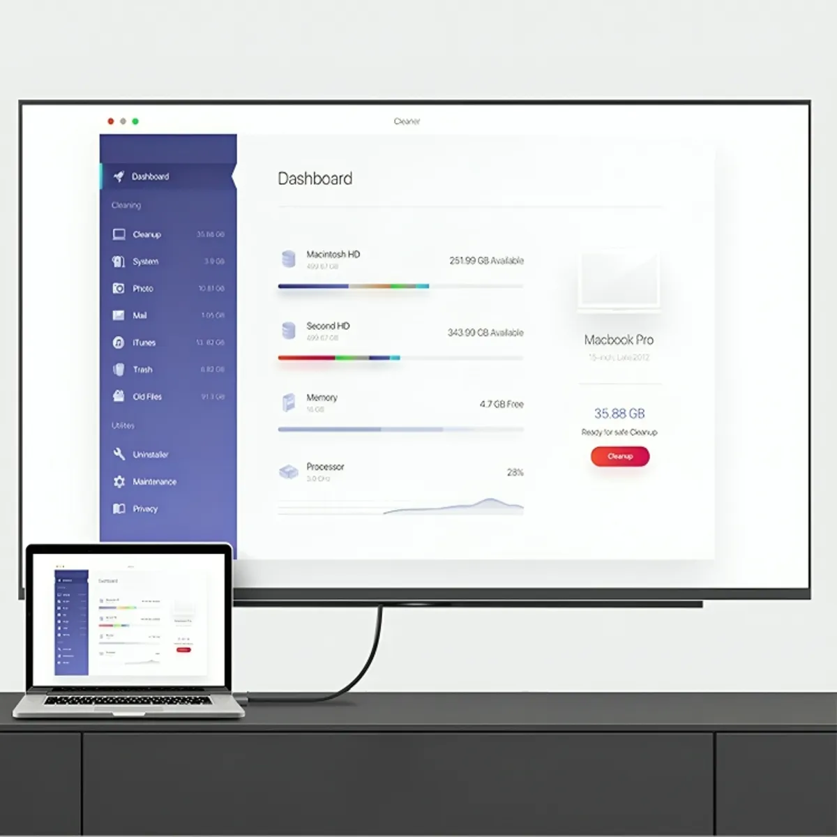 OEM - Adaptador Usb 3.1 Tipo C a HDMI 4k 60Hz para Android Windows