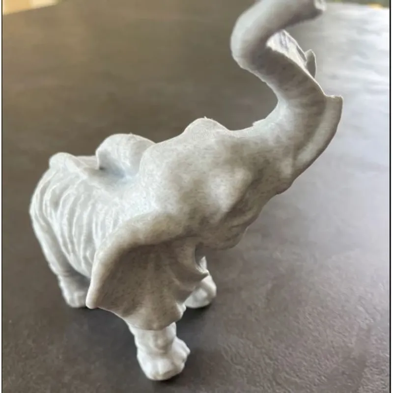 GENERICO - ADORNO EXCLUSIVO ELEFANTE BLANCO 23cm x 14cm x 20cm