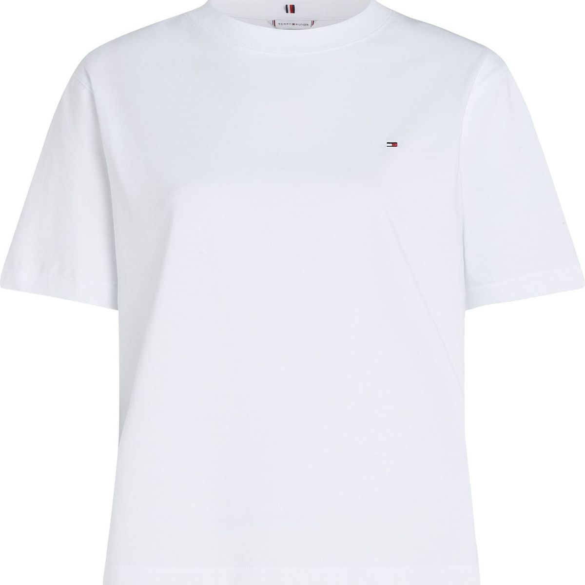 TOMMY HILFIGER - CAMISETA M/C MODERN RELAXED FLAG C-NK SS TH