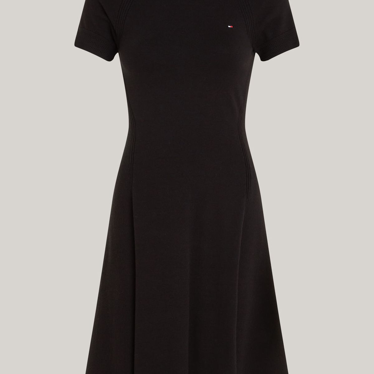 TOMMY HILFIGER - VESTIDO CO JERSEY STITCH F&F DRESS