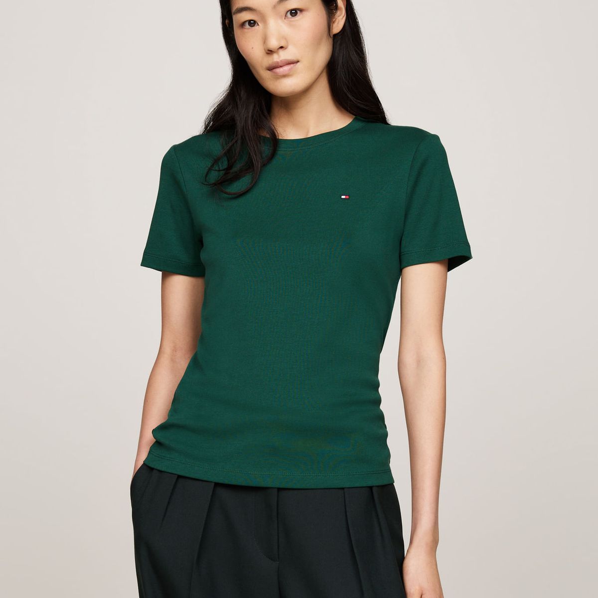 TOMMY HILFIGER - CAMISETA M/C SLIM CODY C-NK SS TH