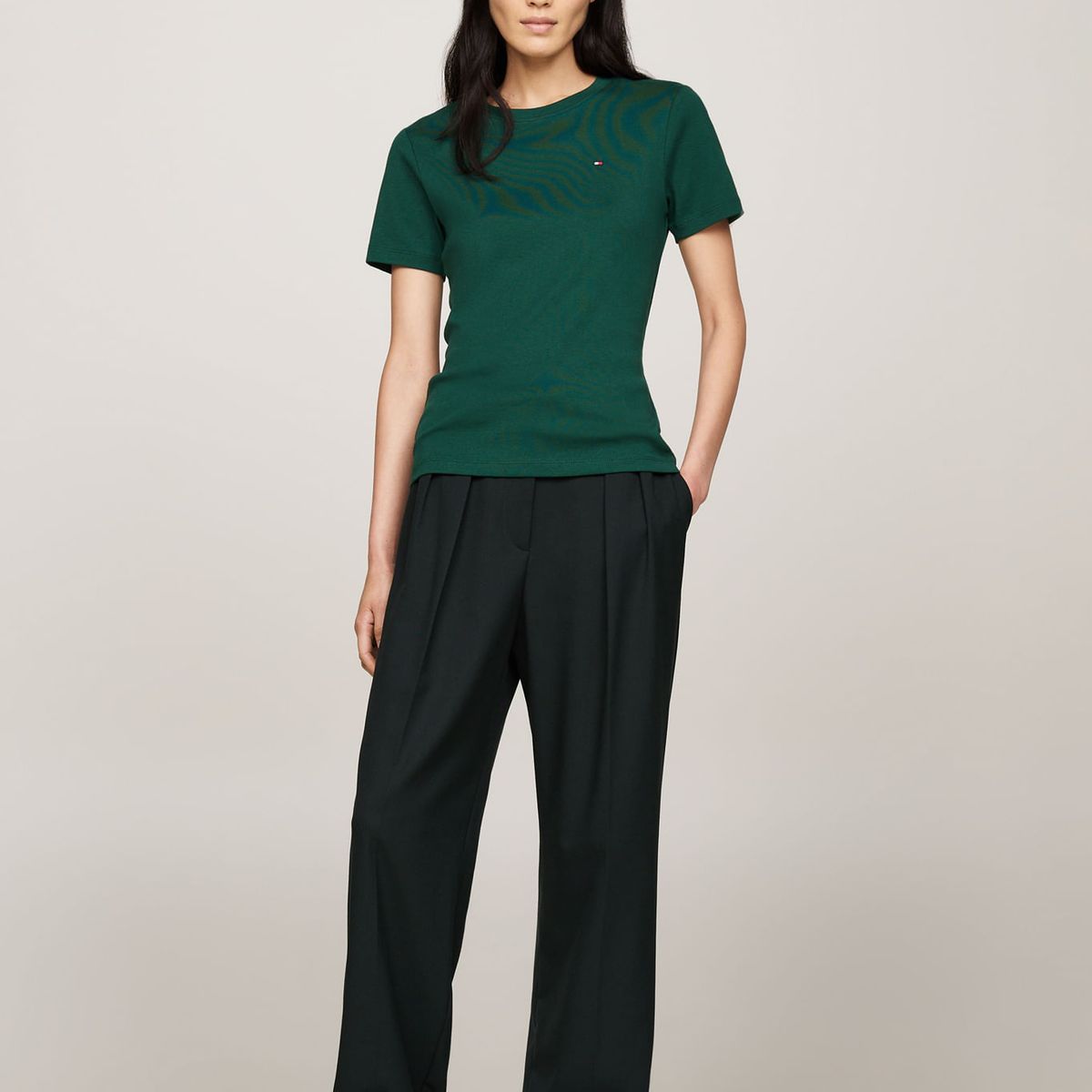 TOMMY HILFIGER - CAMISETA M/C SLIM CODY C-NK SS TH