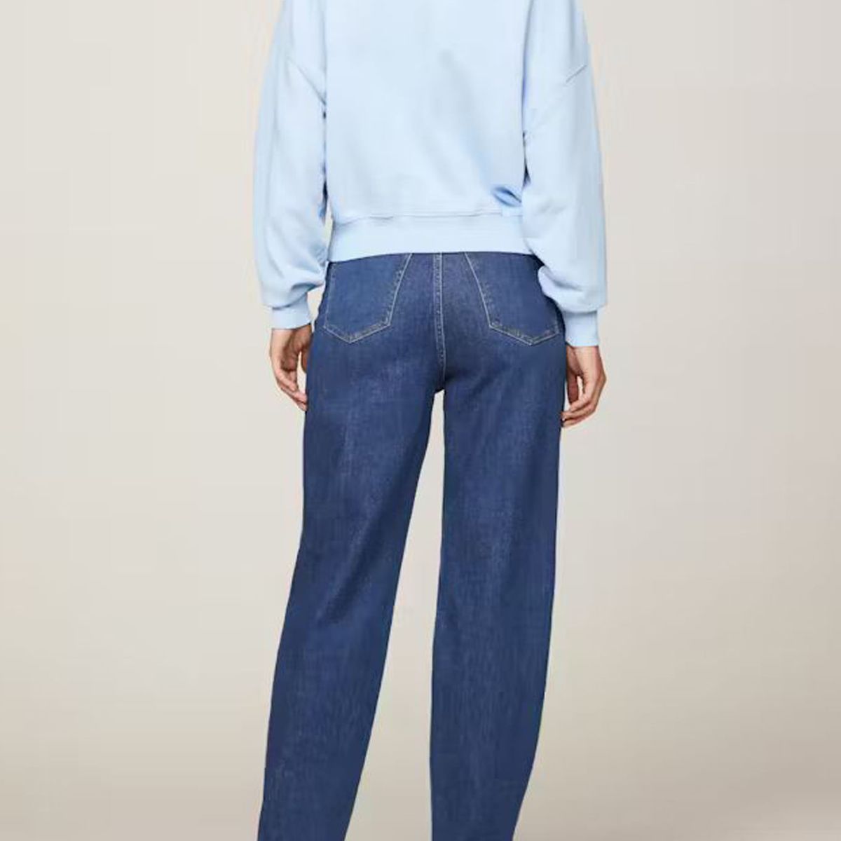 TOMMY HILFIGER - SWEATSHIRT REG MINI CORP 1/2 ZIP SWTSHRT