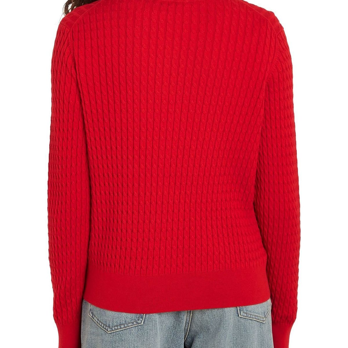 TOMMY HILFIGER - SWEATER CO CABLE C-NK CARDIGAN