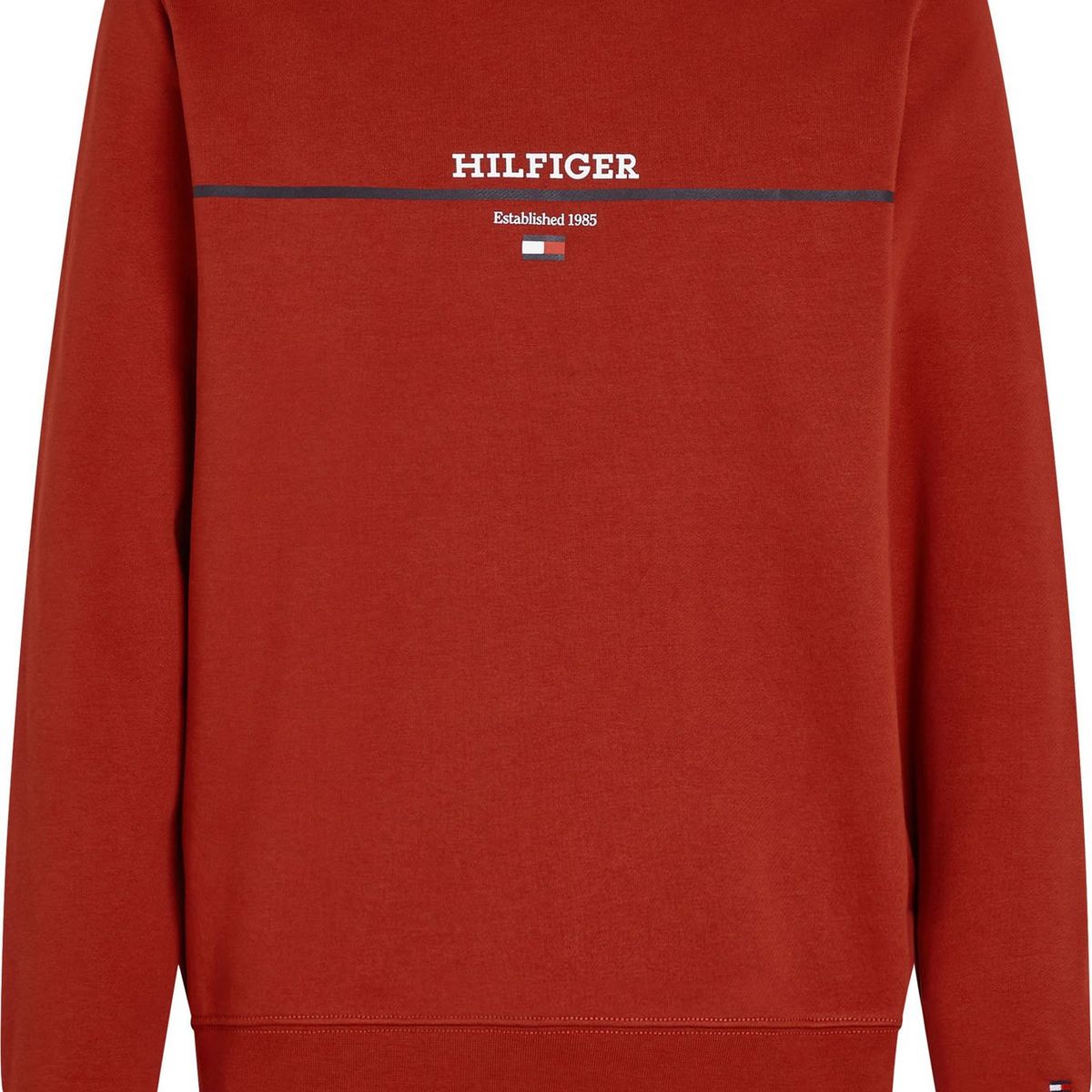 TOMMY HILFIGER - SWEATSHIRT HILFIGER STRIPE TERRY SWEATSHI