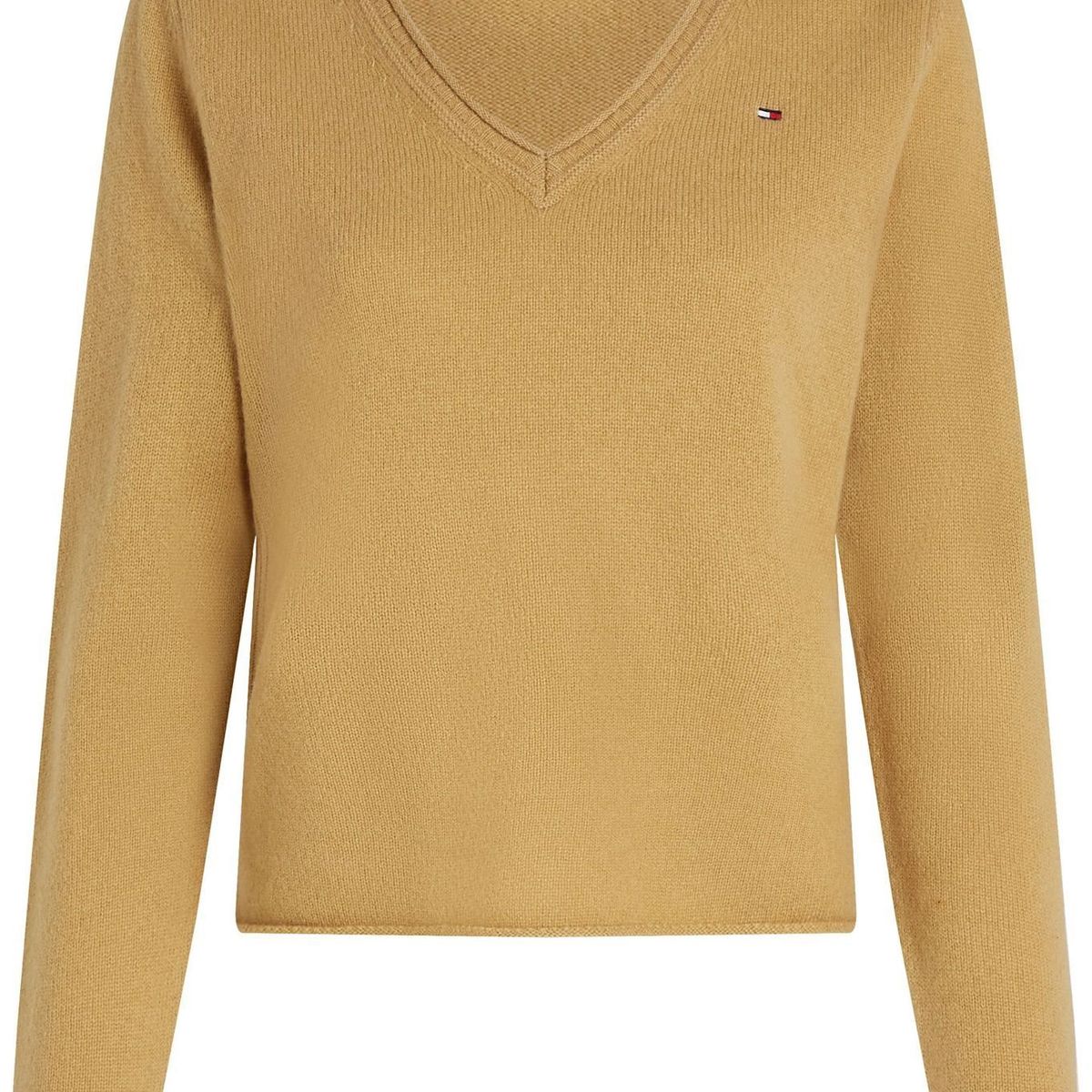 TOMMY HILFIGER - SWEATER SOFT WOOL V-NK SWEATER