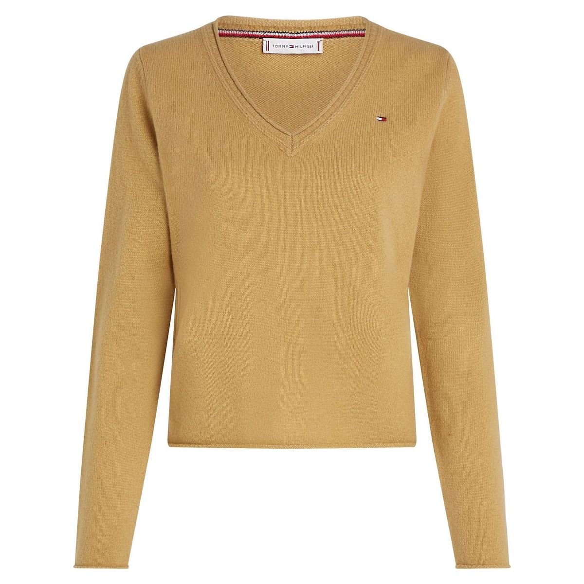TOMMY HILFIGER - SWEATER SOFT WOOL V-NK SWEATER