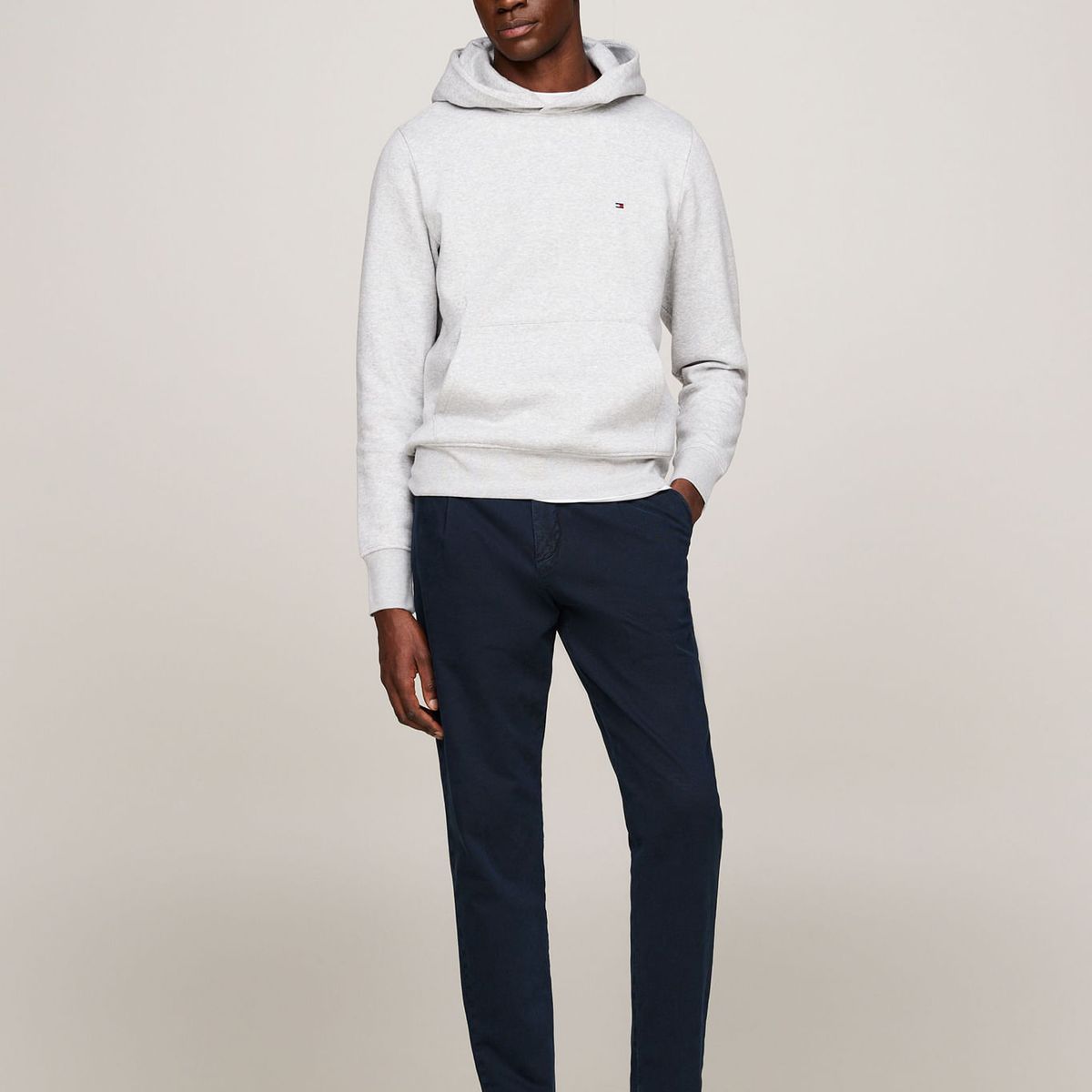 TOMMY HILFIGER - SWEATSHIRT IM NA FLAG LOGO HOODY