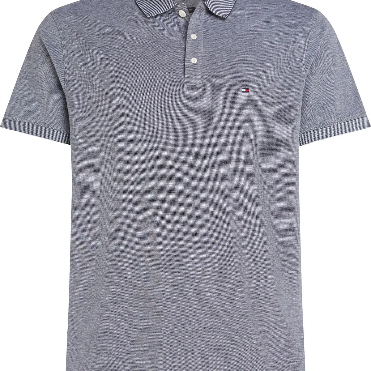 TOMMY HILFIGER - POLO M/L COTTON MODAL RWB REG POLO TH