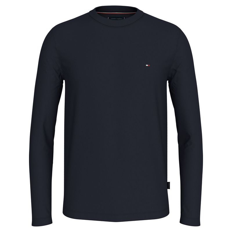 TOMMY HILFIGER - CAMISETA M/L LUXURY INTERLOCK LS TEE TH