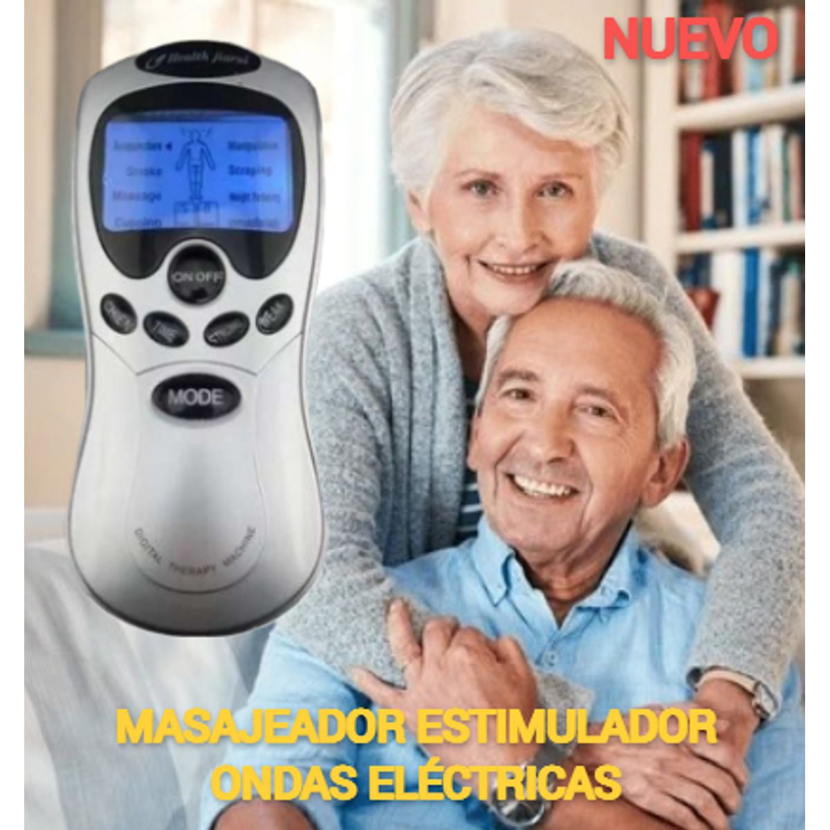 GENERICO - MASAJEADOR ELECTRO ESTIMULADOR CORPORAL ACUPUNTURA ONDAS TENS