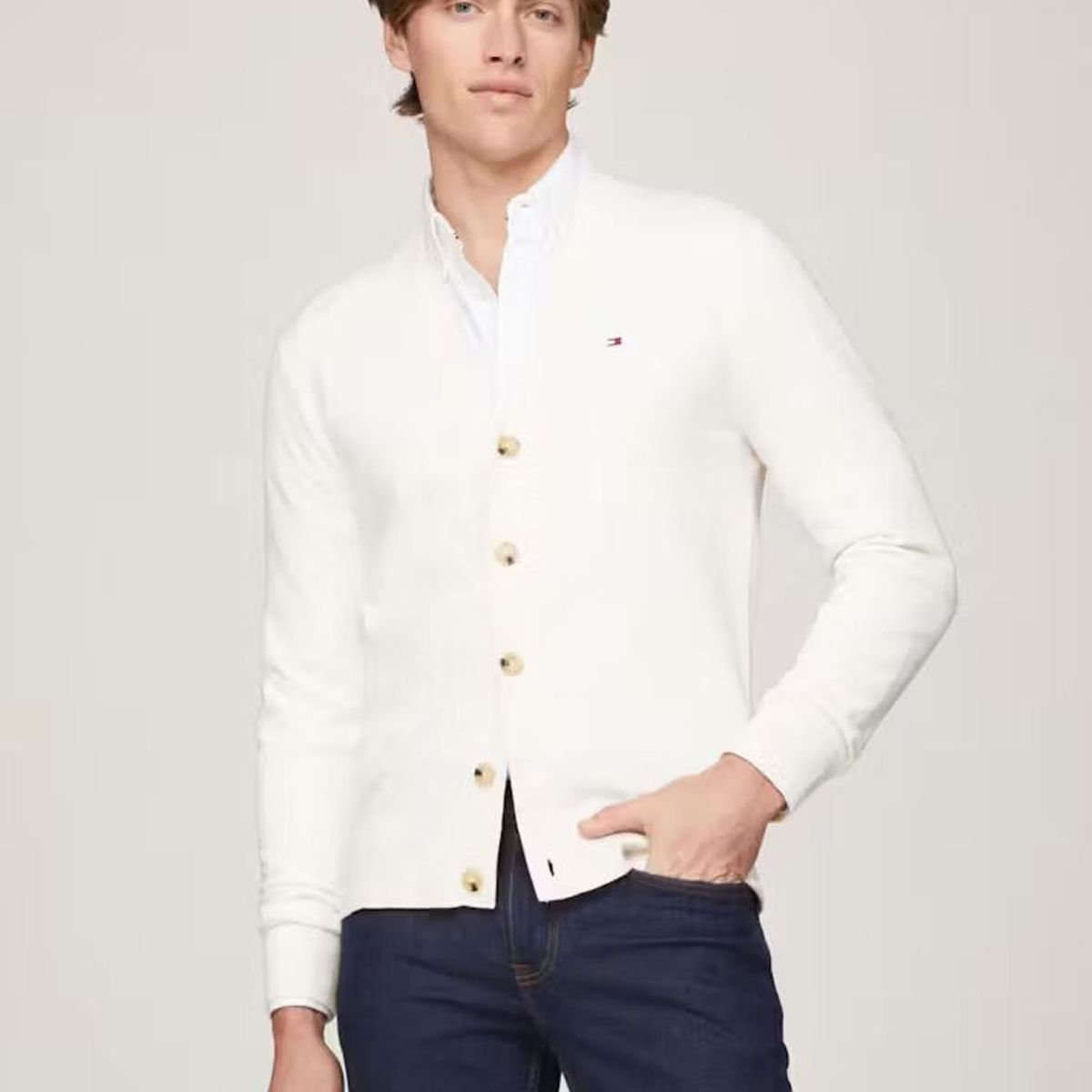 TOMMY HILFIGER - 1985 CARDIGAN MENS TH