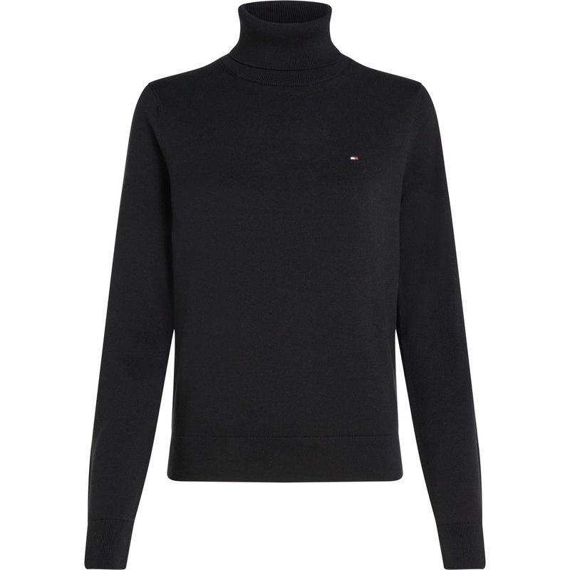 TOMMY HILFIGER - SWEATER CO JERSEY STITCH ROLL-NK SWT