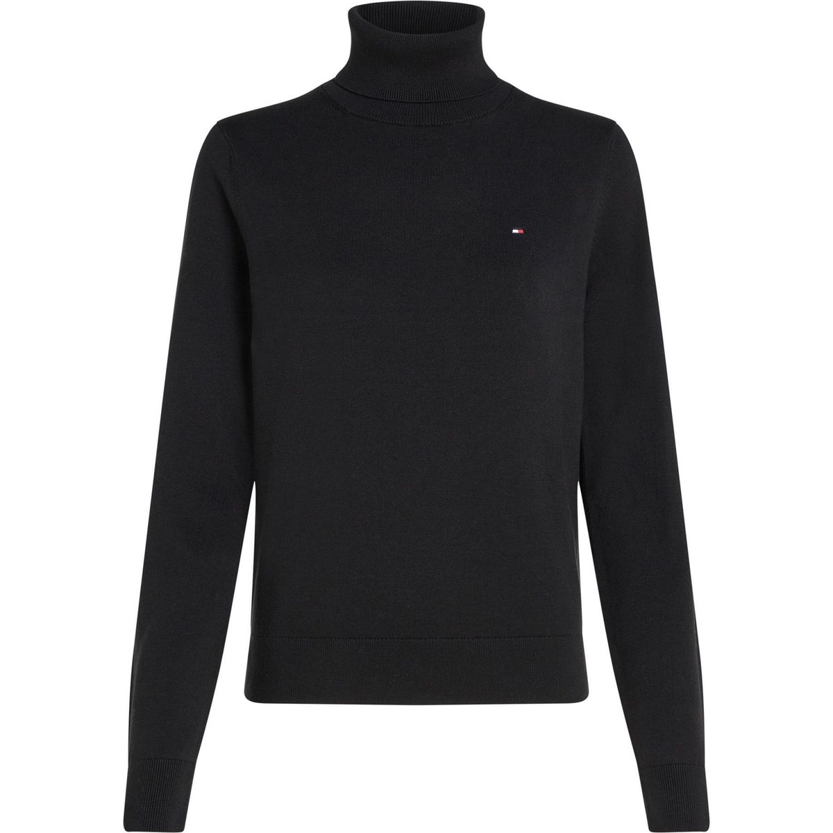 TOMMY HILFIGER - SWEATER CO JERSEY STITCH ROLL-NK SWT