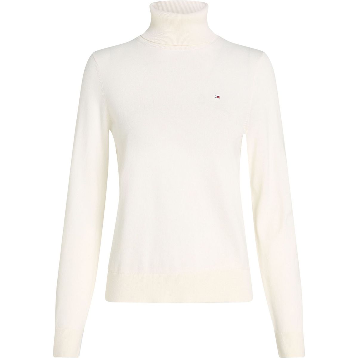 TOMMY HILFIGER - SWEATER CO JERSEY STITCH ROLL-NK SWT