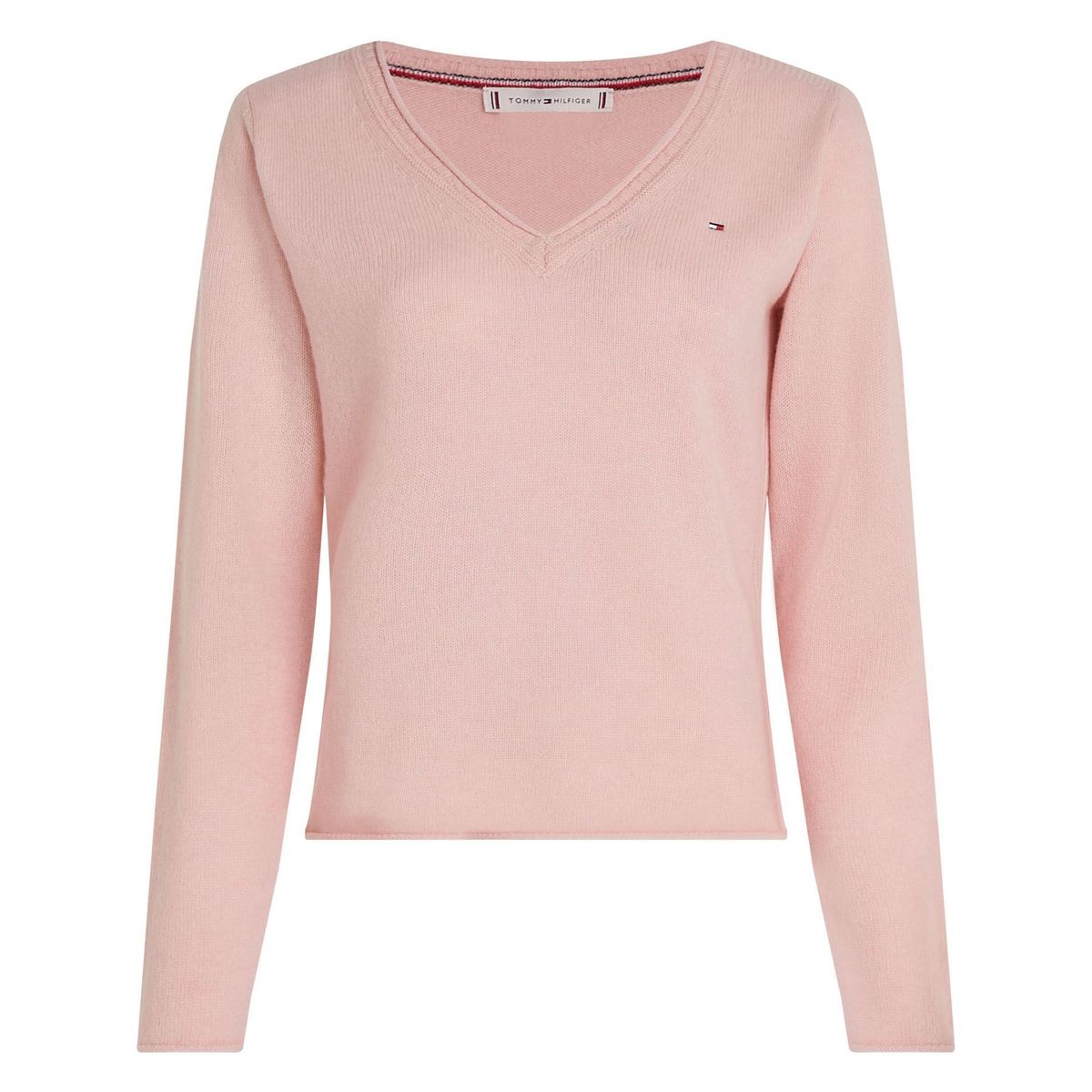 TOMMY HILFIGER - SWEATER SOFT WOOL V-NK SWEATER