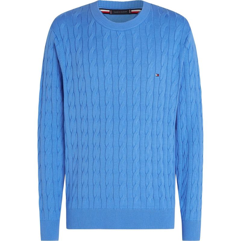 TOMMY HILFIGER - SWEATER CLASSIC COTTON CABLE CREW NECK