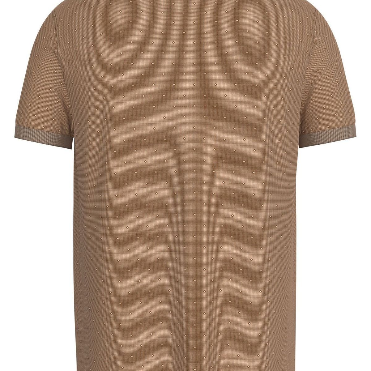 TOMMY HILFIGER - POLO M/C INTERLOCK MICROPATERN REG POLO