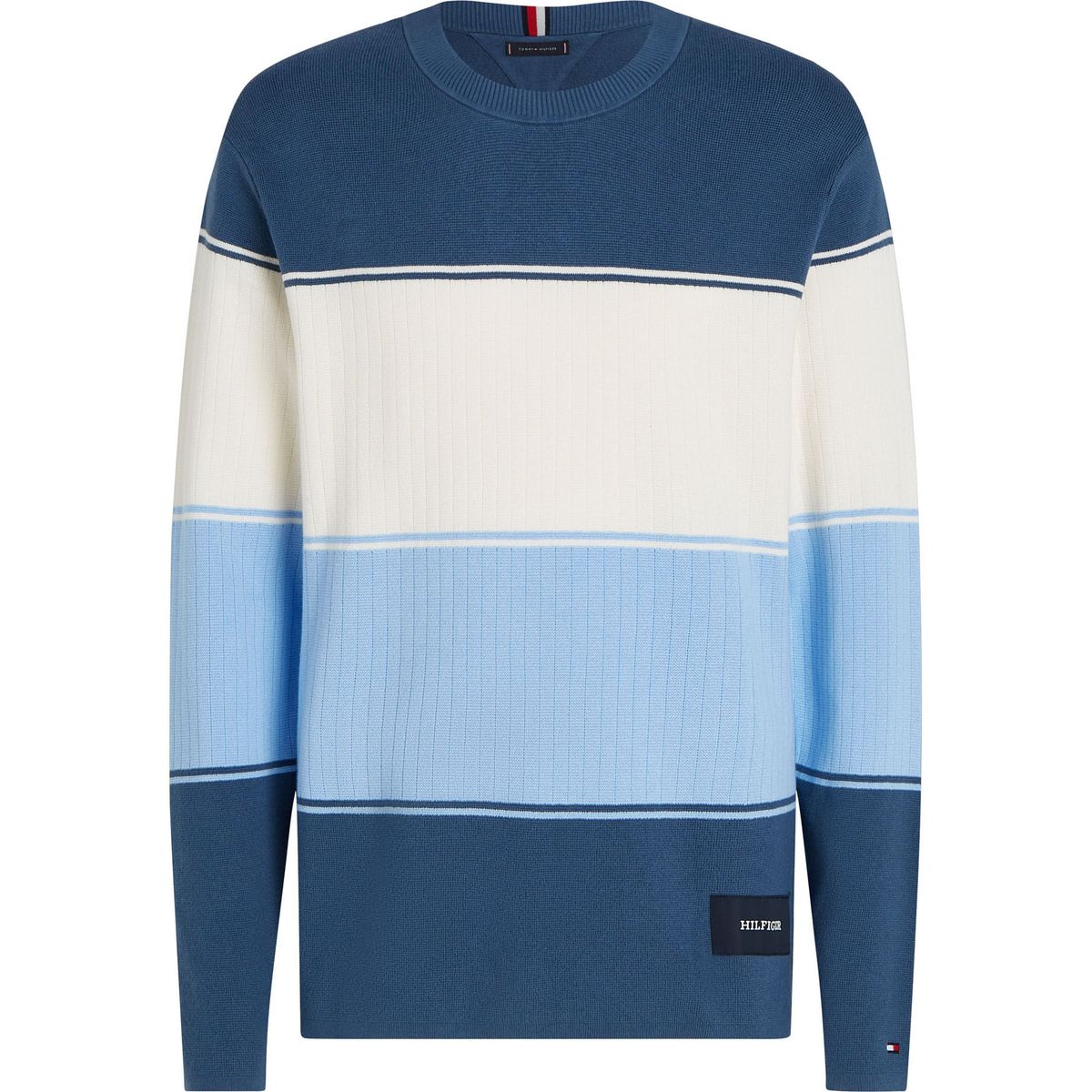 TOMMY HILFIGER - SWEATER MILANO COLOURBLOCK CREW NECK