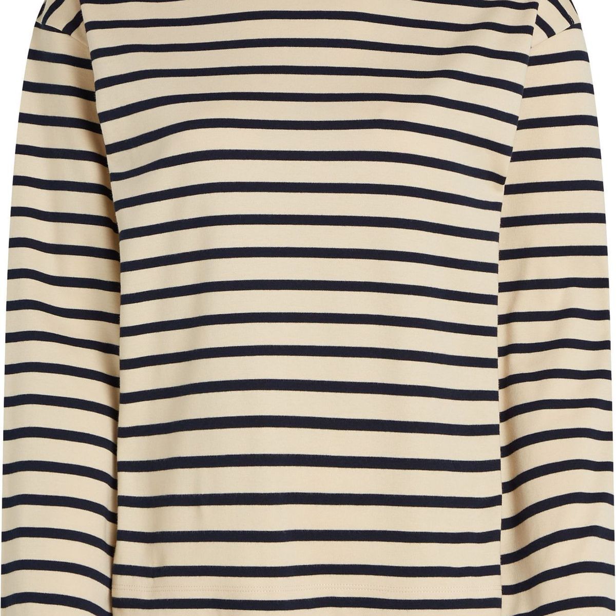 TOMMY HILFIGER - CAMISETA M/L RLX GOLD BTN STRIPE C-NK LS