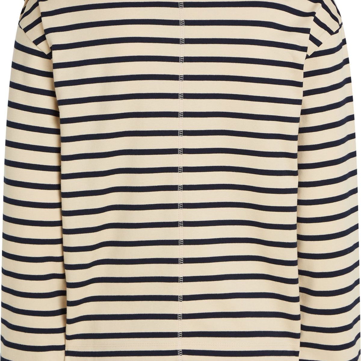 TOMMY HILFIGER - CAMISETA M/L RLX GOLD BTN STRIPE C-NK LS