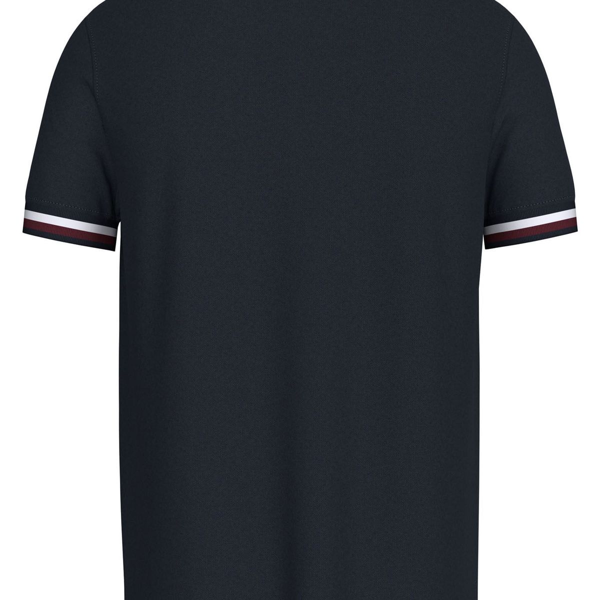 TOMMY HILFIGER - POLO M/C TWO TONE SHADO COLLAR REG POLO