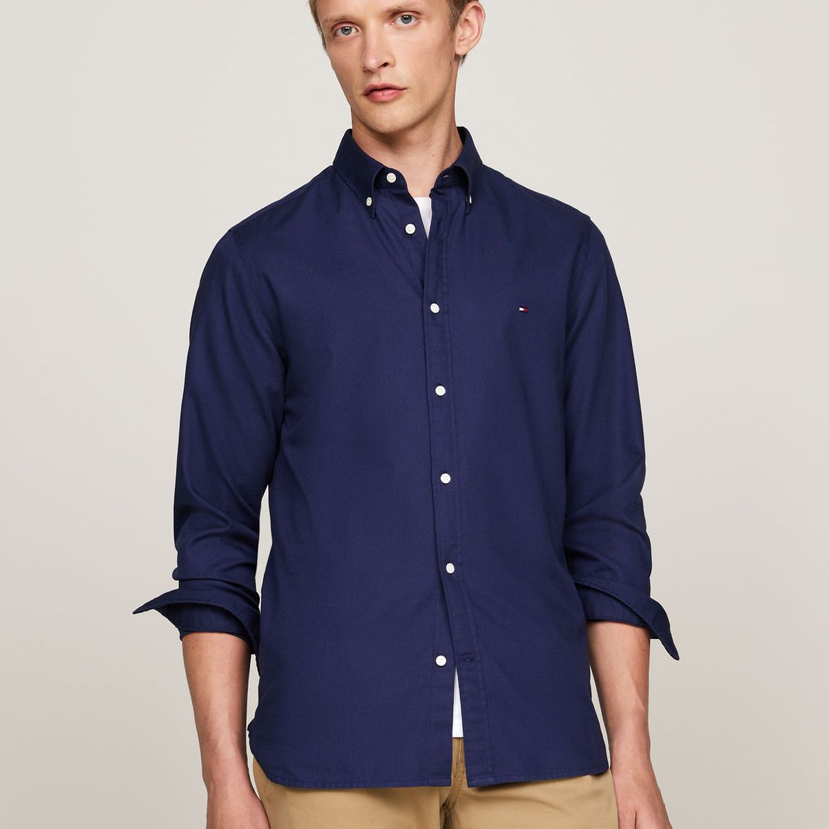 TOMMY HILFIGER - CAMISA FLEX DOBBY SF SHIRT