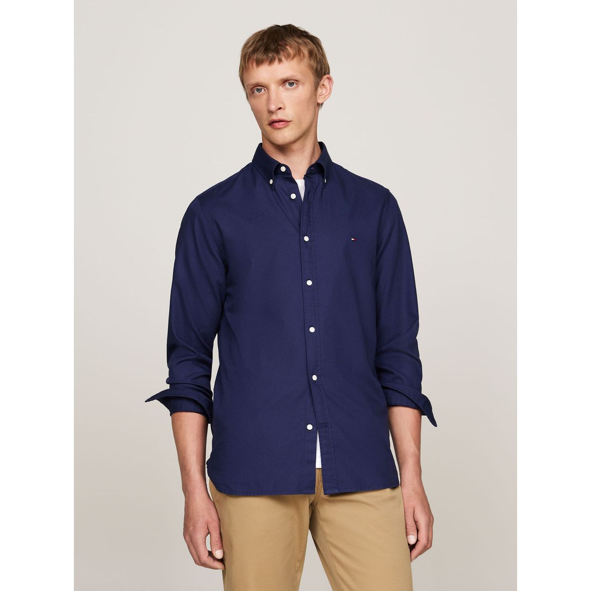 TOMMY HILFIGER - CAMISA FLEX DOBBY SF SHIRT