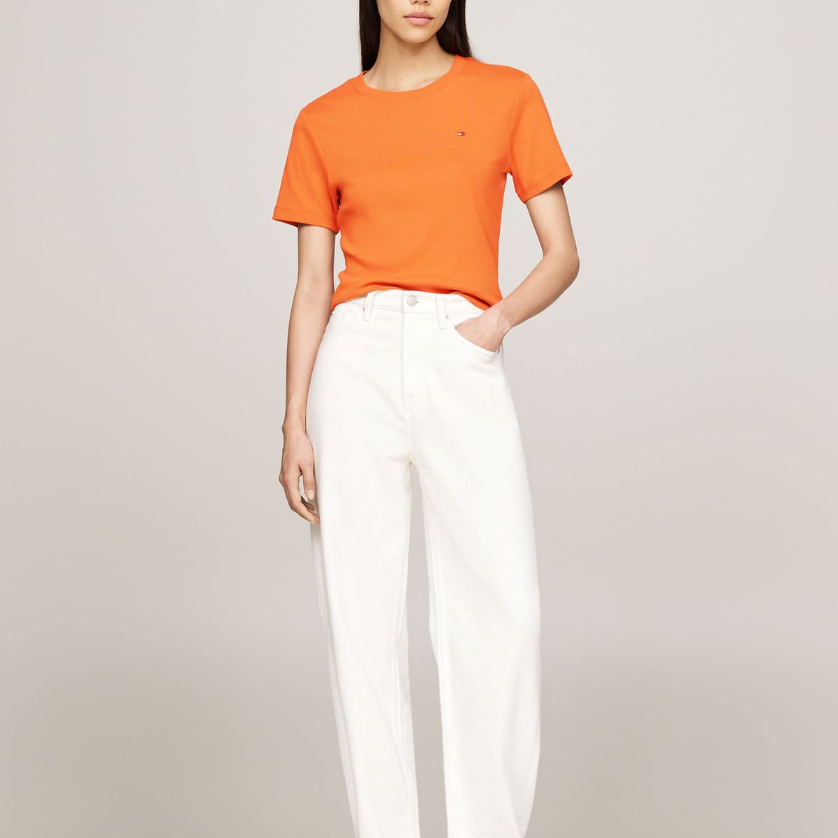 TOMMY HILFIGER - CAMISETA M/C SLIM CODY C-NK SS TH