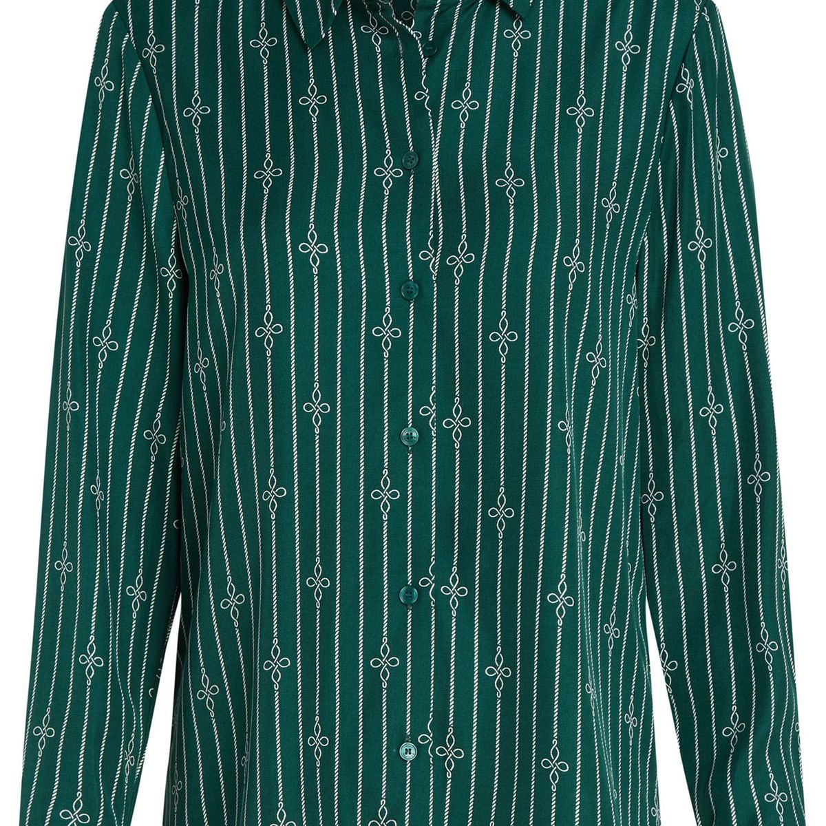 TOMMY HILFIGER - BLUSA FLUID VISCOSE REGULAR LS SHIRT TH