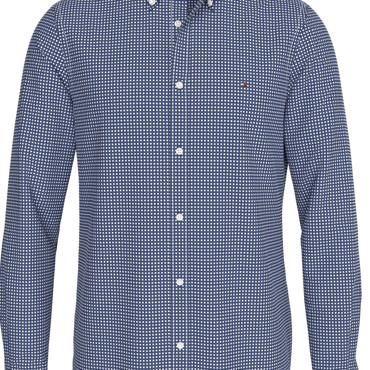 TOMMY HILFIGER - CAMISA MICRO PRINT SF SHIRT TH