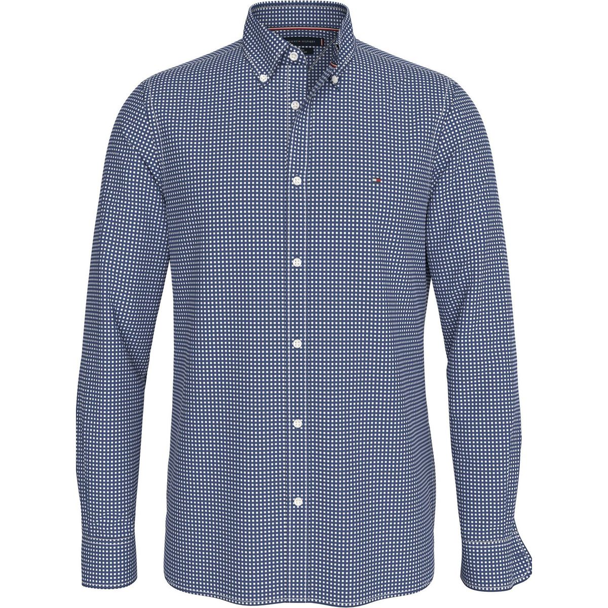 TOMMY HILFIGER - CAMISA MICRO PRINT SF SHIRT TH