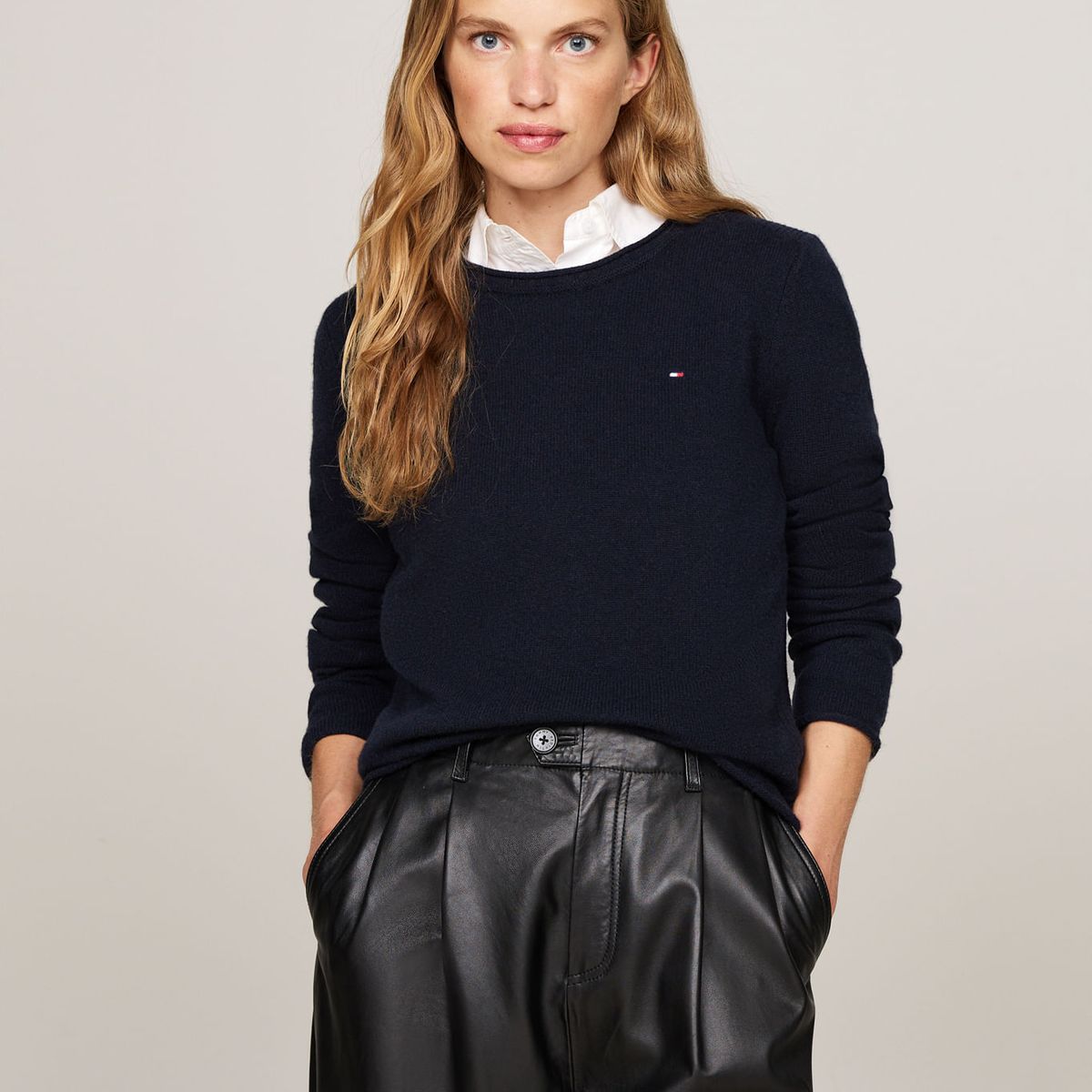 TOMMY HILFIGER - SWEATER SOFT WOOL C-NK SWEATER