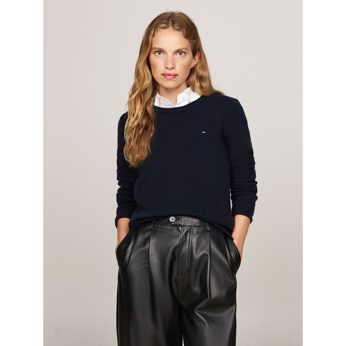 TOMMY HILFIGER - SWEATER SOFT WOOL C-NK SWEATER