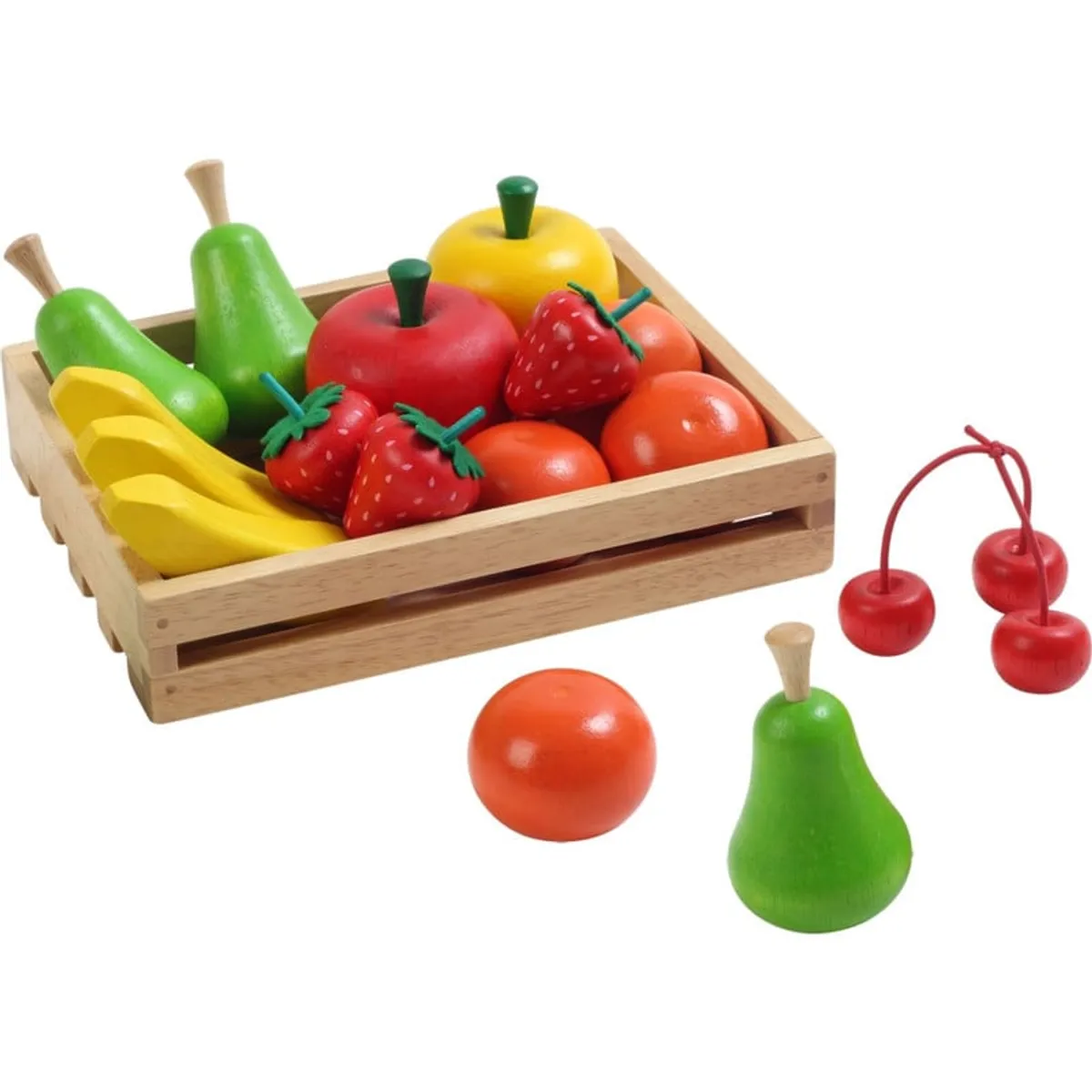 VOILA - Canasta de frutas de madera Voila