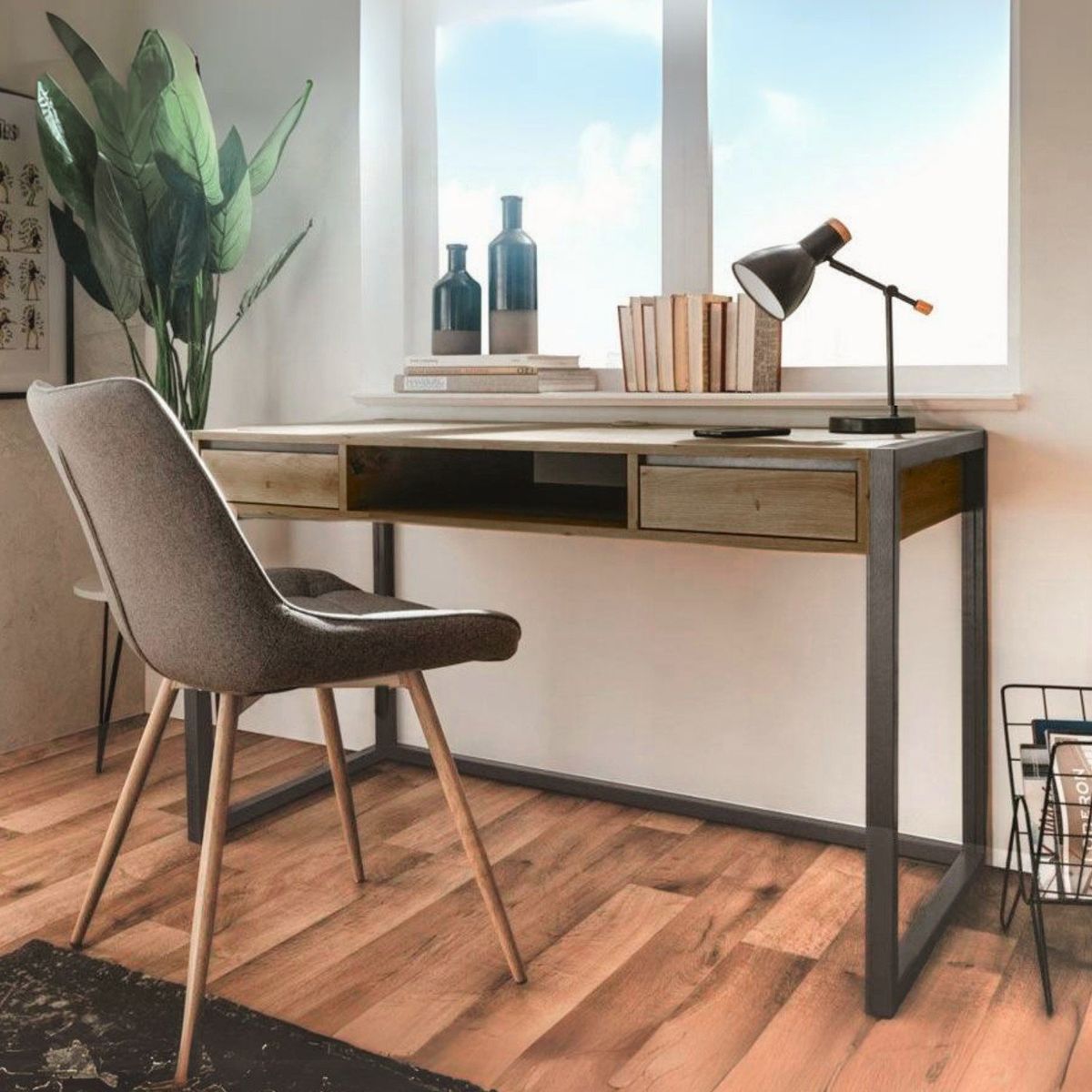 GENERICO - Escritorio Organizador Industrial Nilo Gales Coricha Home