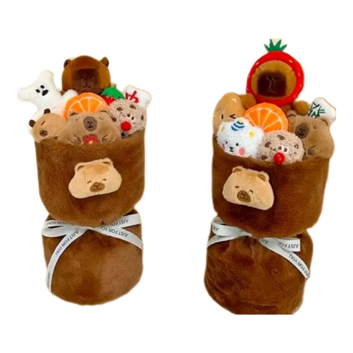 Xclusive - Arreglo Ramo de Peluches Capibara Importado
