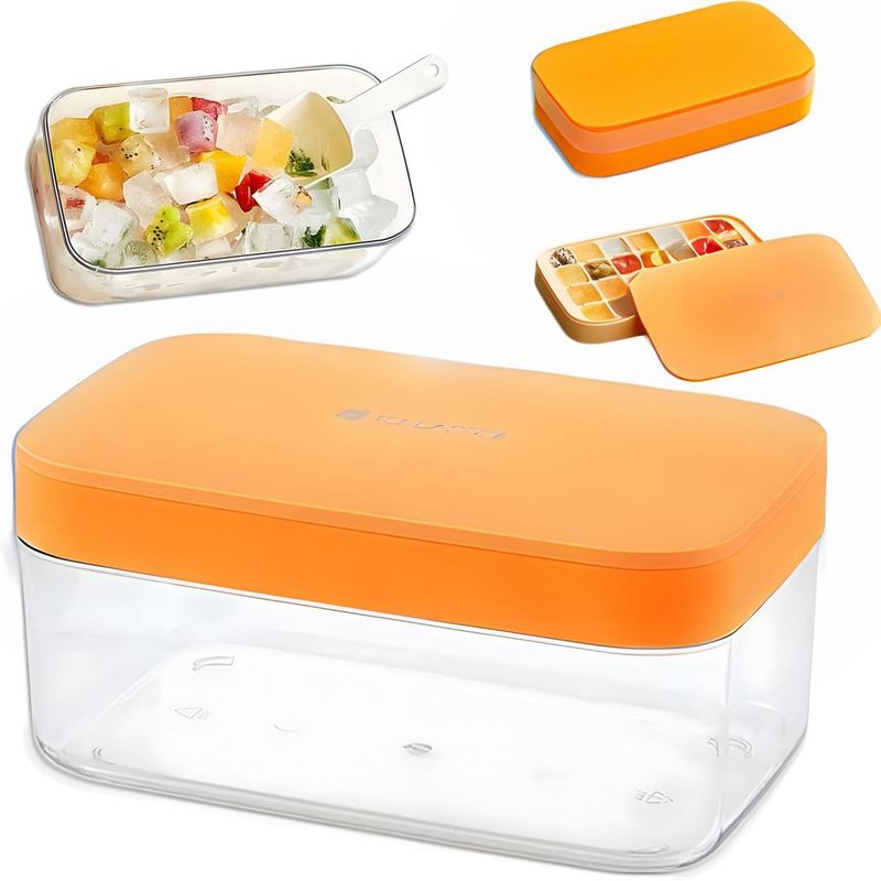 ELMEJORPRECIO - Hielera Con Táper Y Pala Para Almacenar Mango