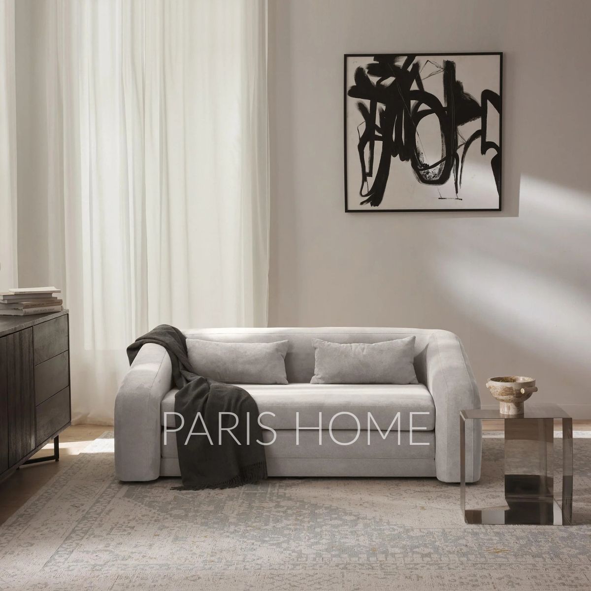 GENERICO - Sofá Cama 2 Cuerpos Foldz Tejido - Gris Claro