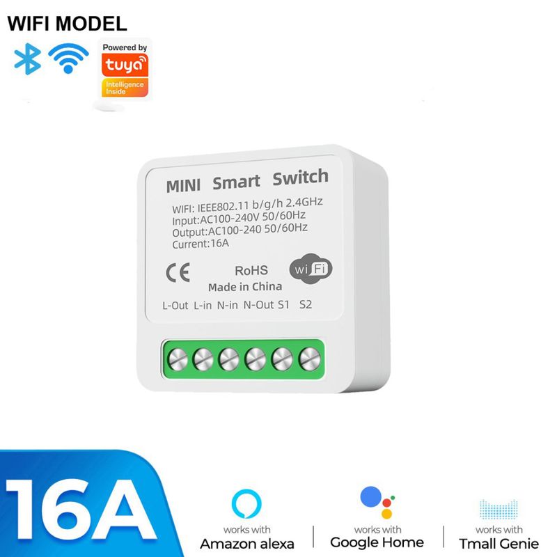 GENERICO - Interruptor Inteligente Wifi - Mini Smart Switch